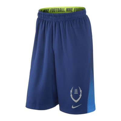 Nike Warp Speed Mens Football Shorts   Deep Royal Blue