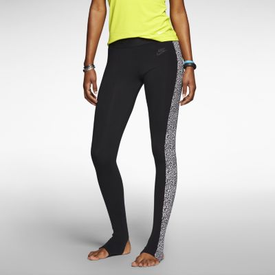 Nike Leg A See Stirrup Womens Leggings   Black