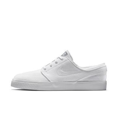 Nike Zoom SB Stefan Janoski Canvas Mens Shoes   White