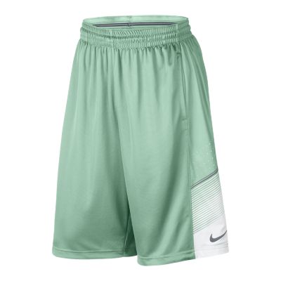 Nike Elite World Tour Mens Basketball Shorts   Medium Mint