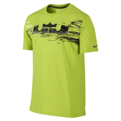 Nike LeBron Foundation Logo Mens T Shirt   Fierce Green