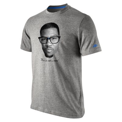 Nike KD Not a Nerd Mens T Shirt   Dark Grey Heather