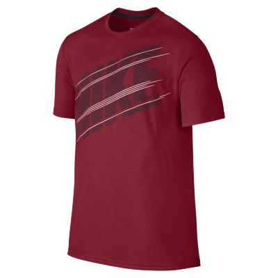 Nike Legend Block DNA Mens Training Shirt   Gym Red