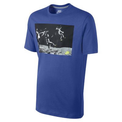 Nike Moon Race Mens T Shirt   Game Royal