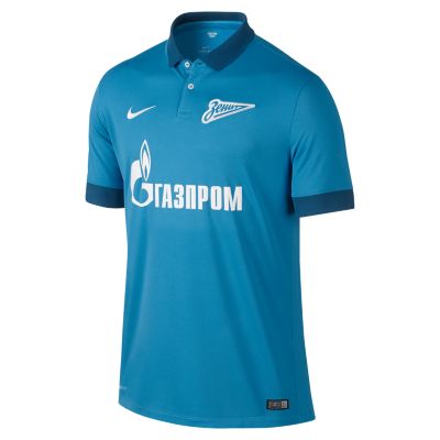 Nike 2014/15 FC Zenit Stadium Mens Soccer Jersey   Laser Blue