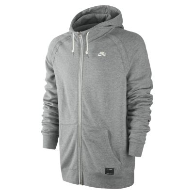 Nike SB Northrup Icon Full Zip Mens Hoodie   Dk Grey Heather