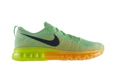 Nike Flyknit Air Max Mens Running Shoes   Light Lucid Green