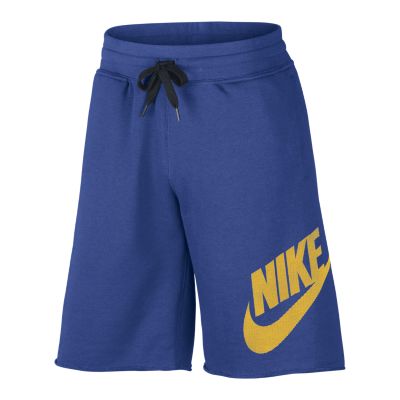 Nike AW77 Alumni Mens Shorts   Game Royal