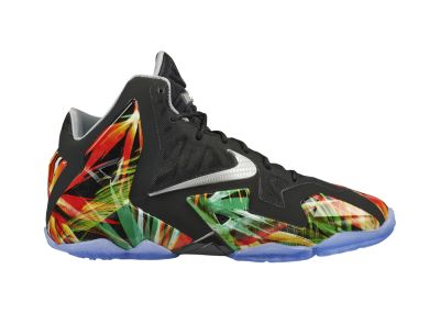 LeBron 11 (3.5y 7y) Kids Basketball Shoes   Black