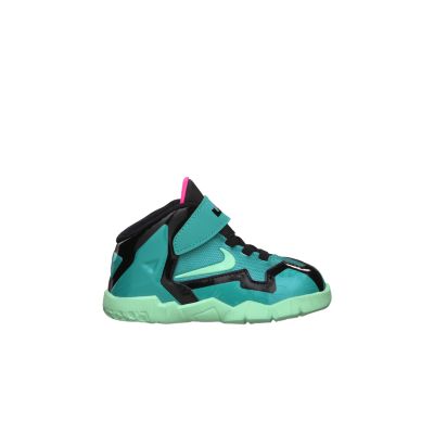 Nike LeBron 11 (2c 10c) Toddler Kids Basketball Shoes   Sport Turquoise