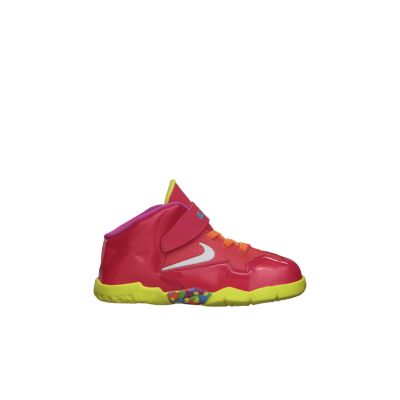 LeBron 11 (2c 10c) Toddler Kids Basketball Shoes   Laser Crimson