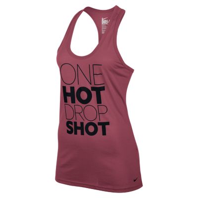 Nike Hot Shot Womens Tennis Tank Top   Geranium