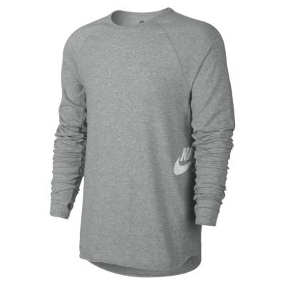 Nike SB Dri FIT Skyline Long Sleeve Crew Mens Shirt   Dark Grey Heather