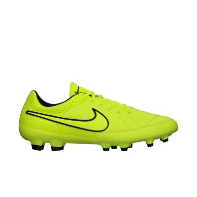 Nike Tiempo Genio Leather FG Mens Firm Ground Soccer Cleats   Volt