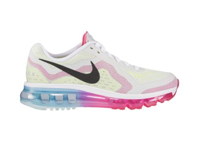 Nike Air Max 2014 (3.5y 7y) Girls Running Shoes   Pure Platinum