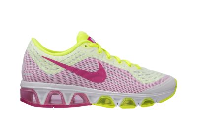 Nike Tailwind 6 (3.5y 7y) Girls Running Shoes   Volt Ice