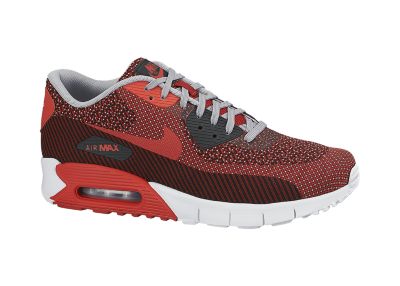 Nike Air Max 90 Jacquard Mens Shoes   Gym Red