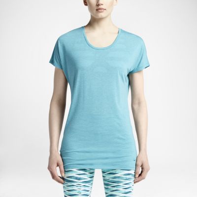 Nike Club Boyfriend Womens T Shirt   Aquamarine Heather