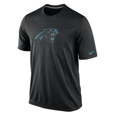 Nike Legend Just Do It (NFL Carolina Panthers) Mens T Shirt   Black