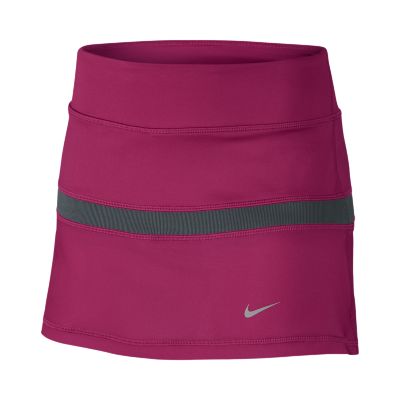 Nike Victory Power Girls Tennis Skirt   Fuchsia Force