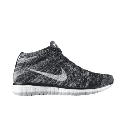 Nike Free Flyknit Chukka Mens Shoes   Black