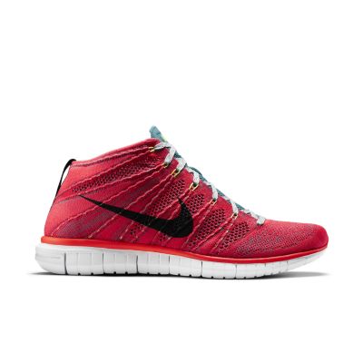 Nike Free Flyknit Chukka Mens Shoes   Bright Crimson