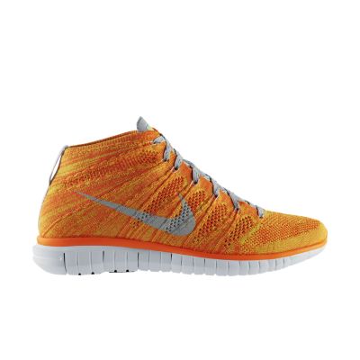 Nike Free Flyknit Chukka Mens Shoes   Total Orange