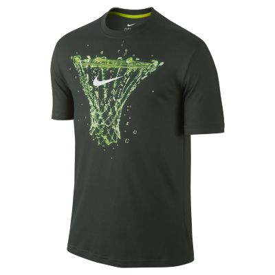 Nike Net Mens T Shirt   Deepest Green