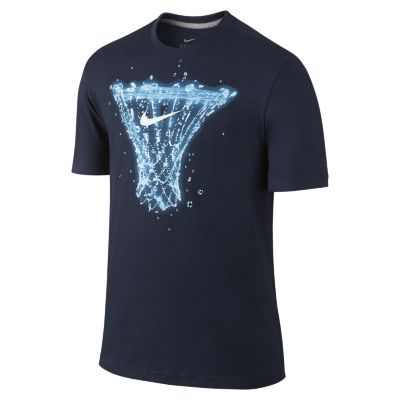 Nike Net Mens T Shirt   Obsidian