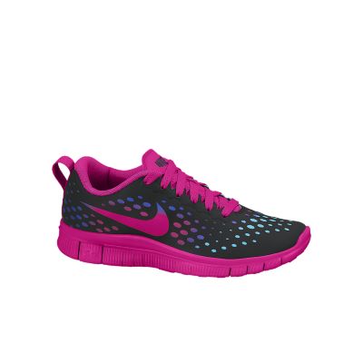 Nike Free Express (3.5y 7y) Girls Running Shoes   Black