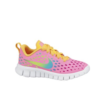 Nike Free Express (10.5c 3y) Preschool Kids Running Shoes   Pink Glow