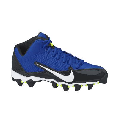 Nike Alpha Shark 3/4 Mens Football Cleats   Black