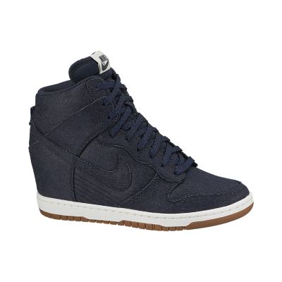 Nike Dunk Sky Hi Mesh Womens Shoes   Dark Obsidian