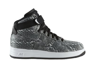 Nike Lunar Force 1 High Mens Shoes   Black