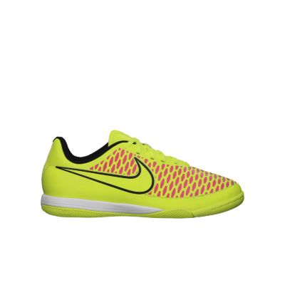 Nike Jr. Magista Onda (3.5y 7y) Kids Indoor Competition Soccer Shoes   Volt