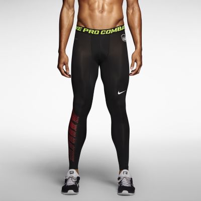 Nike Pro Combat Vapor Compression Mens Tights   Black