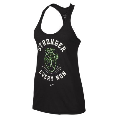 Nike Run Heart (Boston 2014) Womens Tank Top   Black