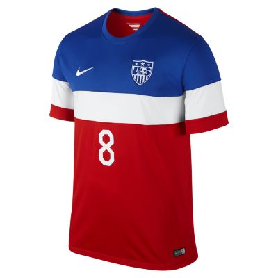 Nike 2014 U.S. Stadium (Dempsey) Kids Soccer Jersey   University Red