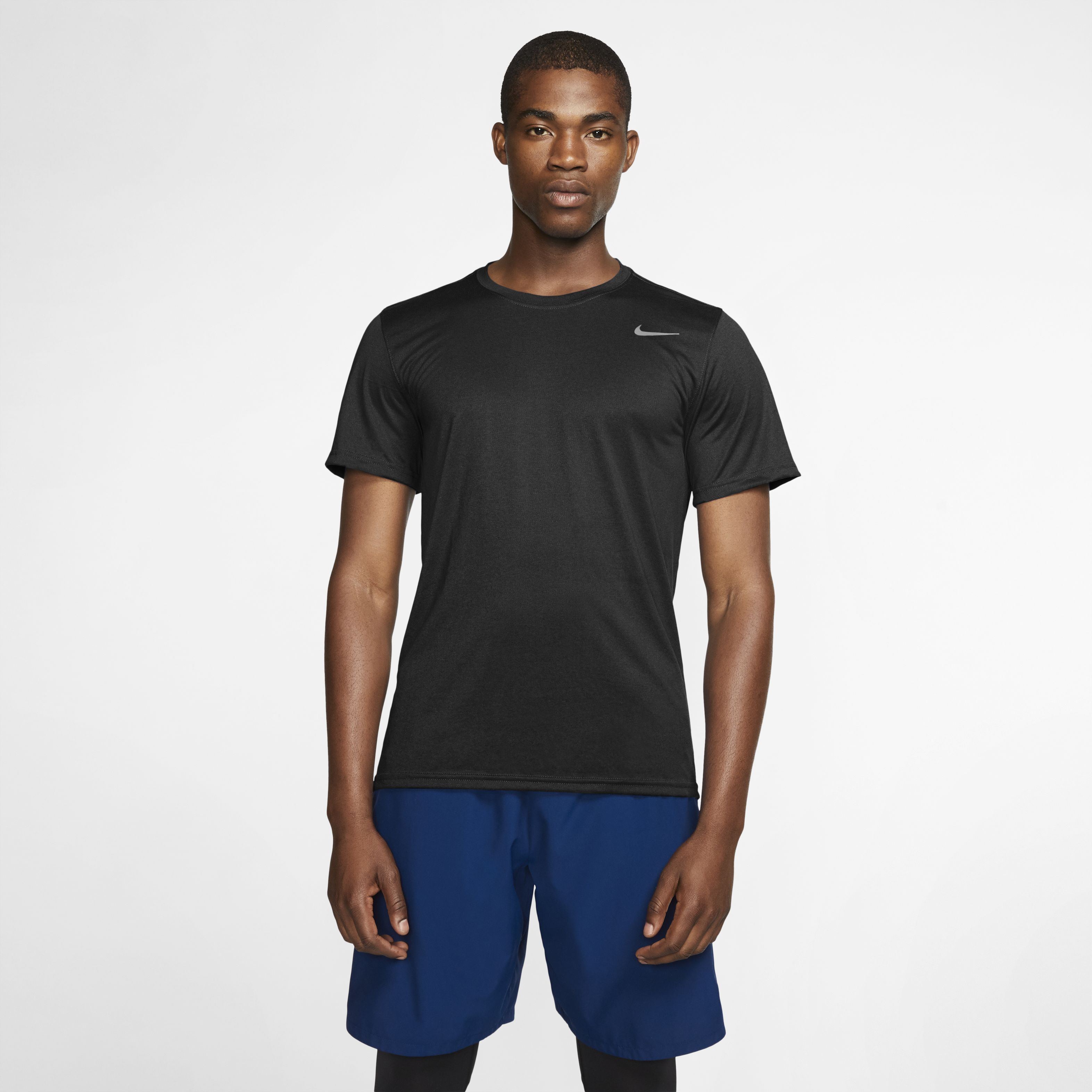 Nike Dri-FIT Legend, Negro/Negro/Plata mate, hi-res