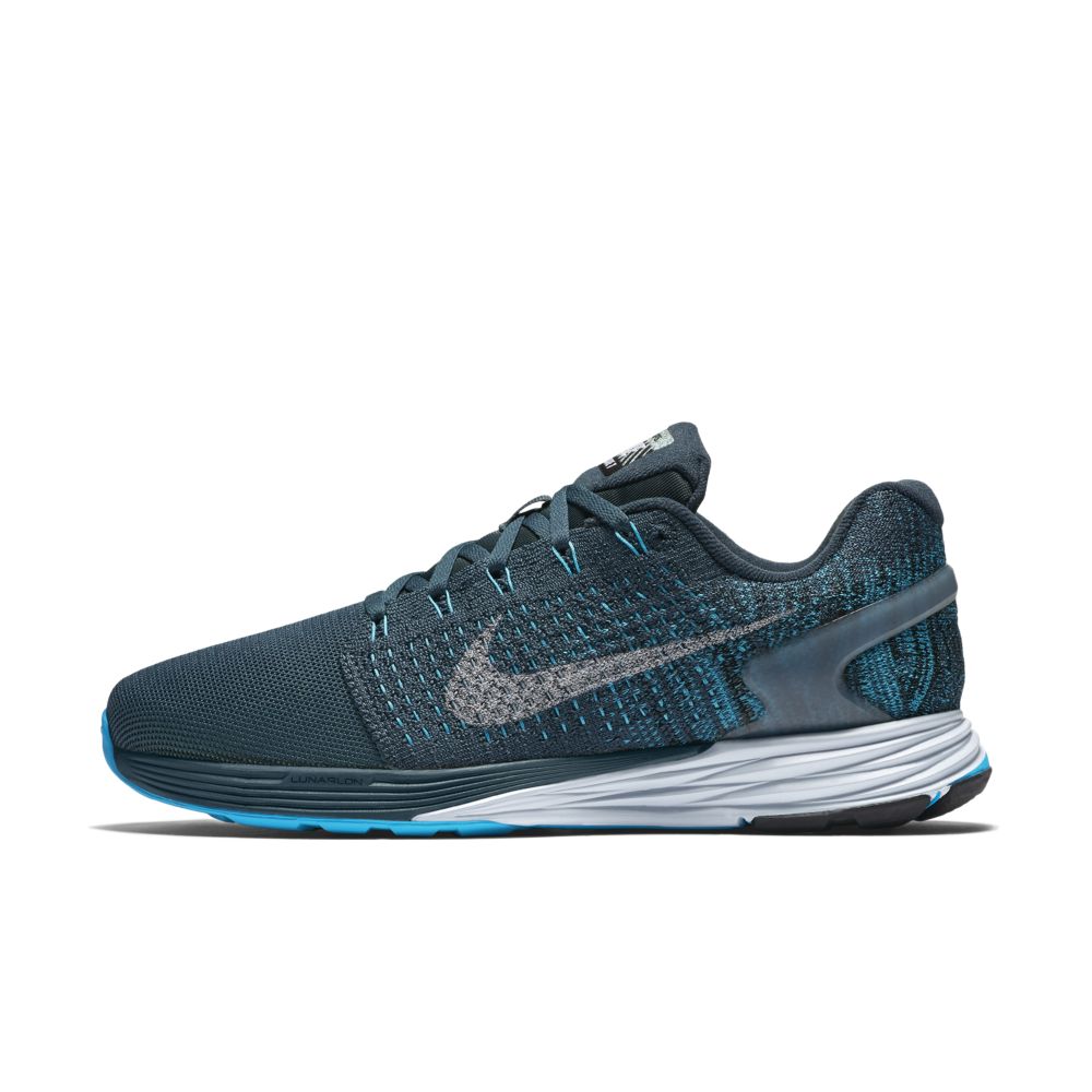 Nike LunarGlide 7 Flash Men's Running Shoe Size 10 (Blue) | Shop Your ...