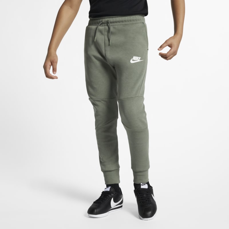 Pantalon en tissu Tech Fleece Nike Sportswear pour Enfant plus age - Vert