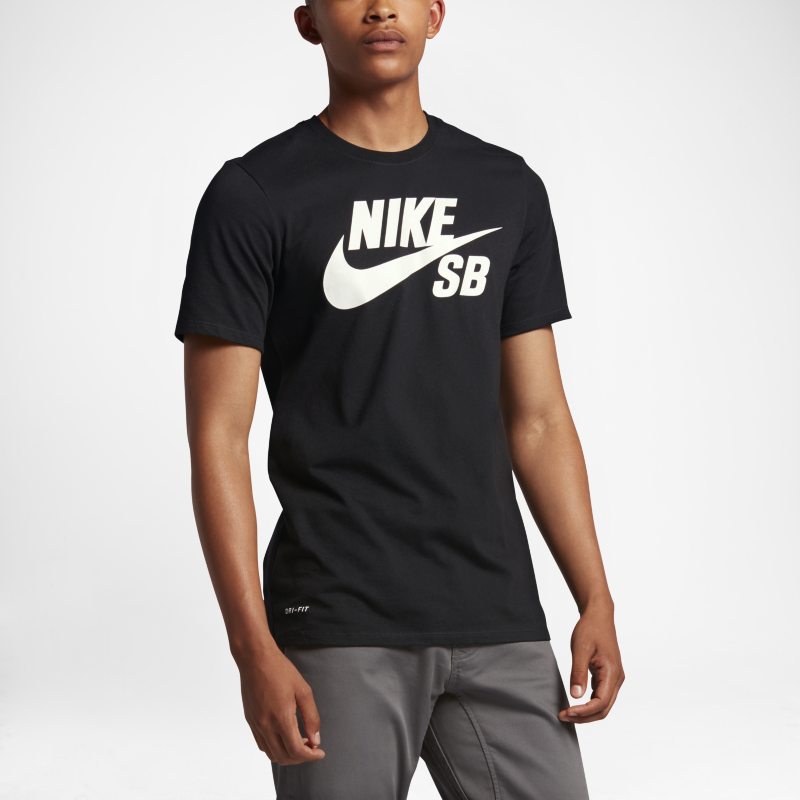 Tee-shirt Nike SB Logo pour Homme - Noir