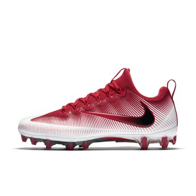 NIKE VAPOR UNTOUCHABLE PRO FOOTBALL CLEATS RED BLACK-WHITE 833385-601 ...