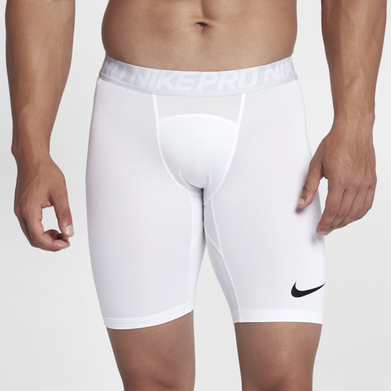 Short de training Nike Pro 15 cm pour Homme - Blanc