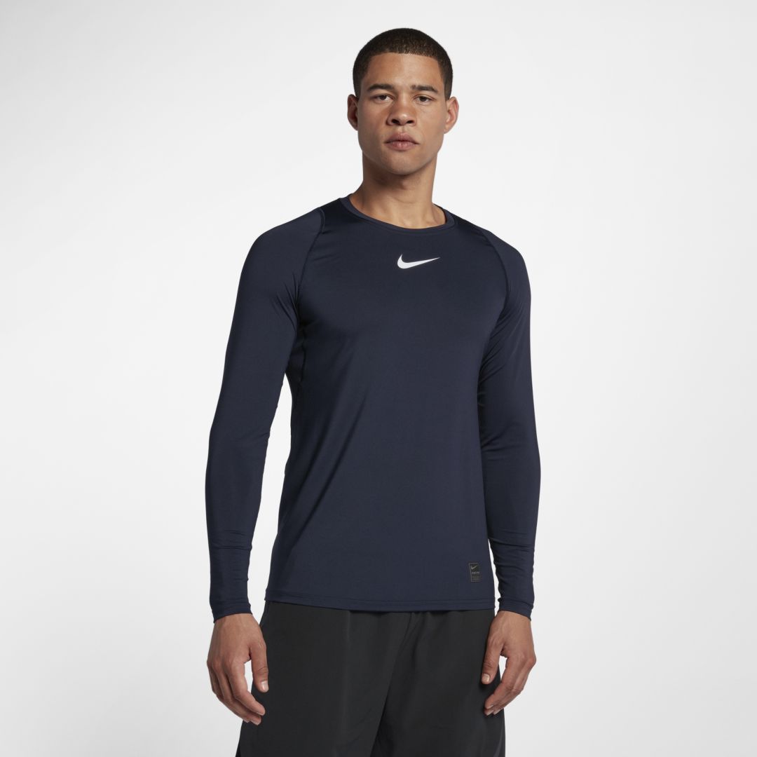 884751876981 UPC - Nike Men's Nike Pro Long Sleeve Fitted Top | UPC Lookup