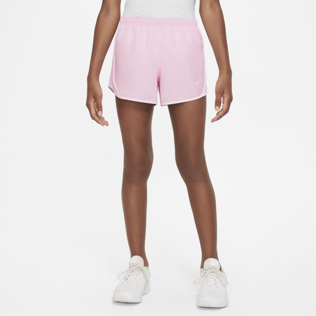 Nike Tempo Big Kids' (girls') Dri-fit Running Shorts In Pink Foam/pink ...