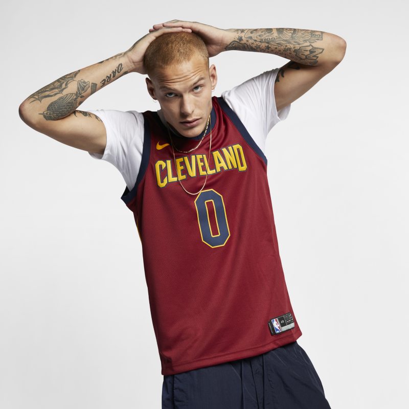 Maillot connecte Nike NBA Kevin Love Icon Edition Swingman Cleveland Cavaliers pour Homme Rouge