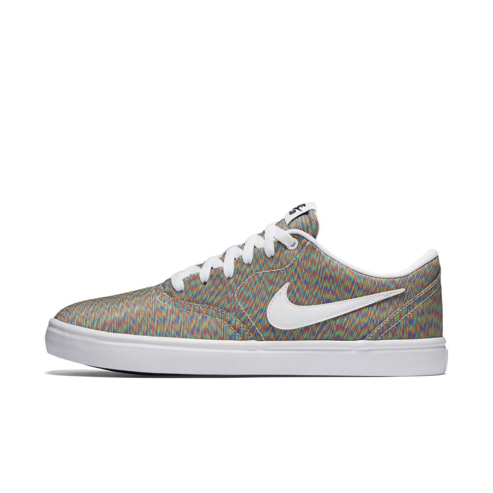Nike SB Check Solarsoft Canvas Premium Skateboarding Shoe Size 6 (White ...