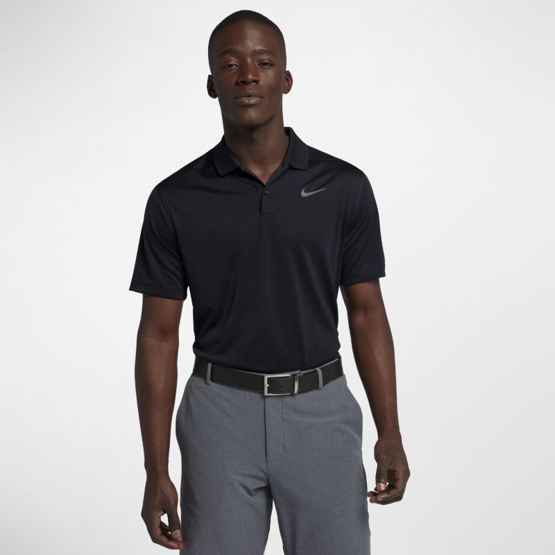 Polo de golf Nike Dri-FIT Victory pour Homme - Noir