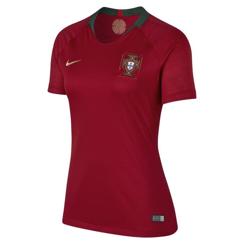 Maillot de football 2018 Portugal Stadium Home pour Femme - Rouge